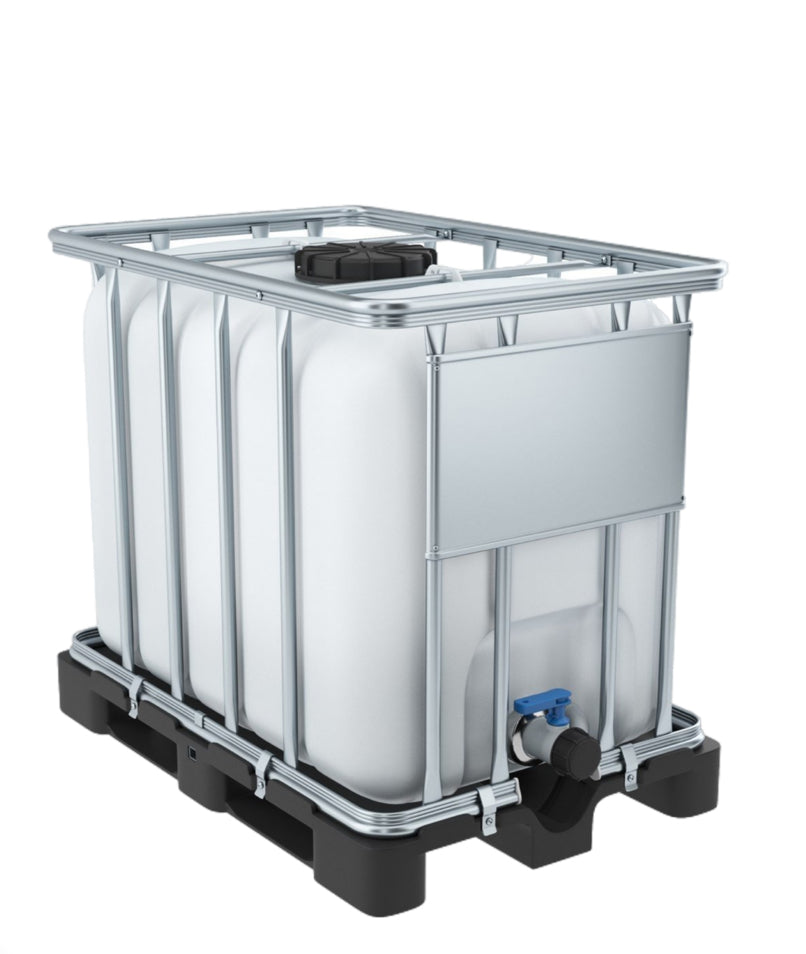 Reservorio IBC con Paleta de Acero – 110 Galones