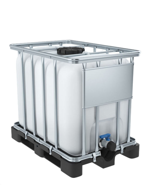 Reservorio IBC con Paleta de Acero – 110 Galones