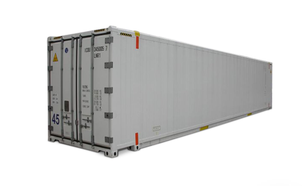 Contenedor de 45 pies High-cube refrigeración Pallet Wide